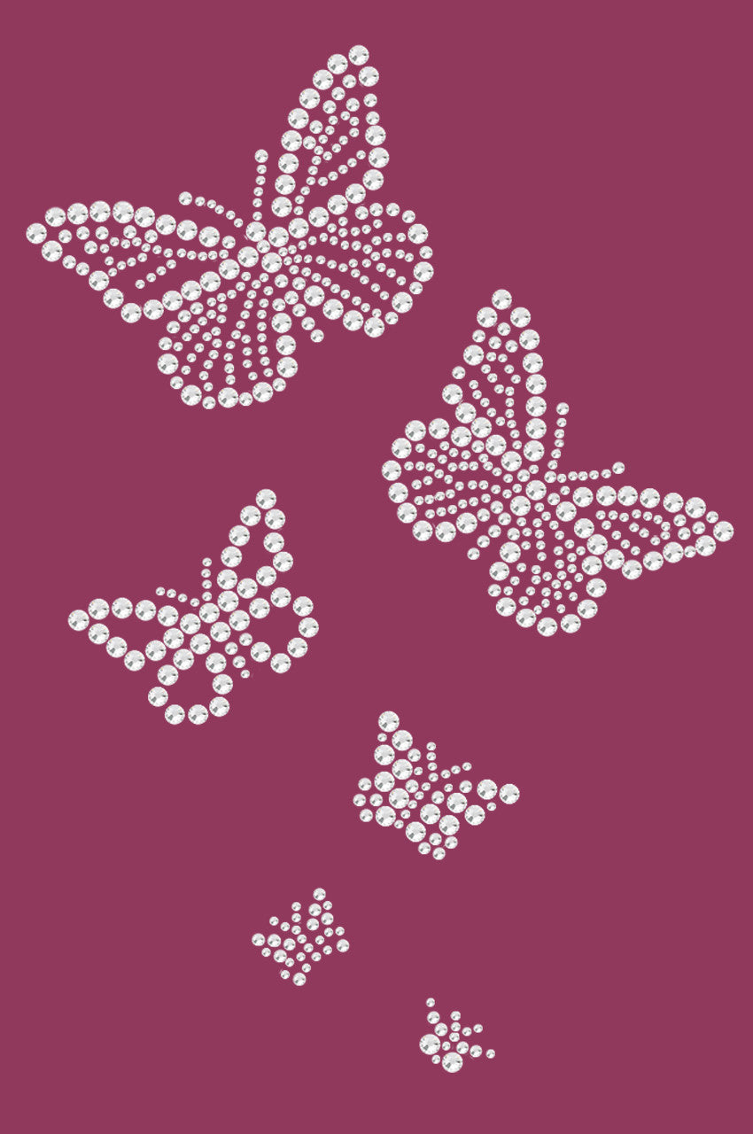 Rhinestone Butterflies - Bandannas