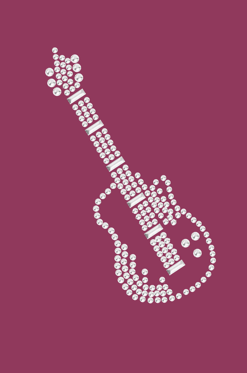 Guitar (Rhinestone) - Bandanna