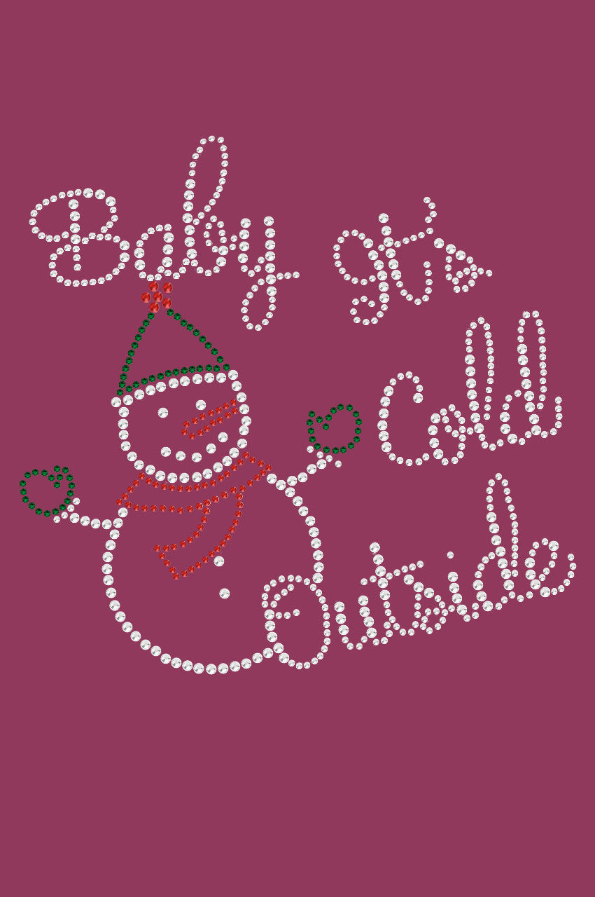 Baby Its Cold Outside Snowman - Bandana