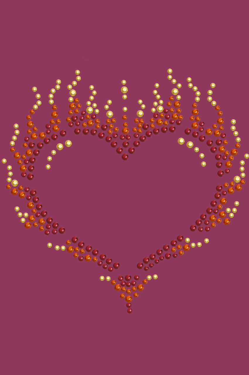 Flame Heart Bandanna