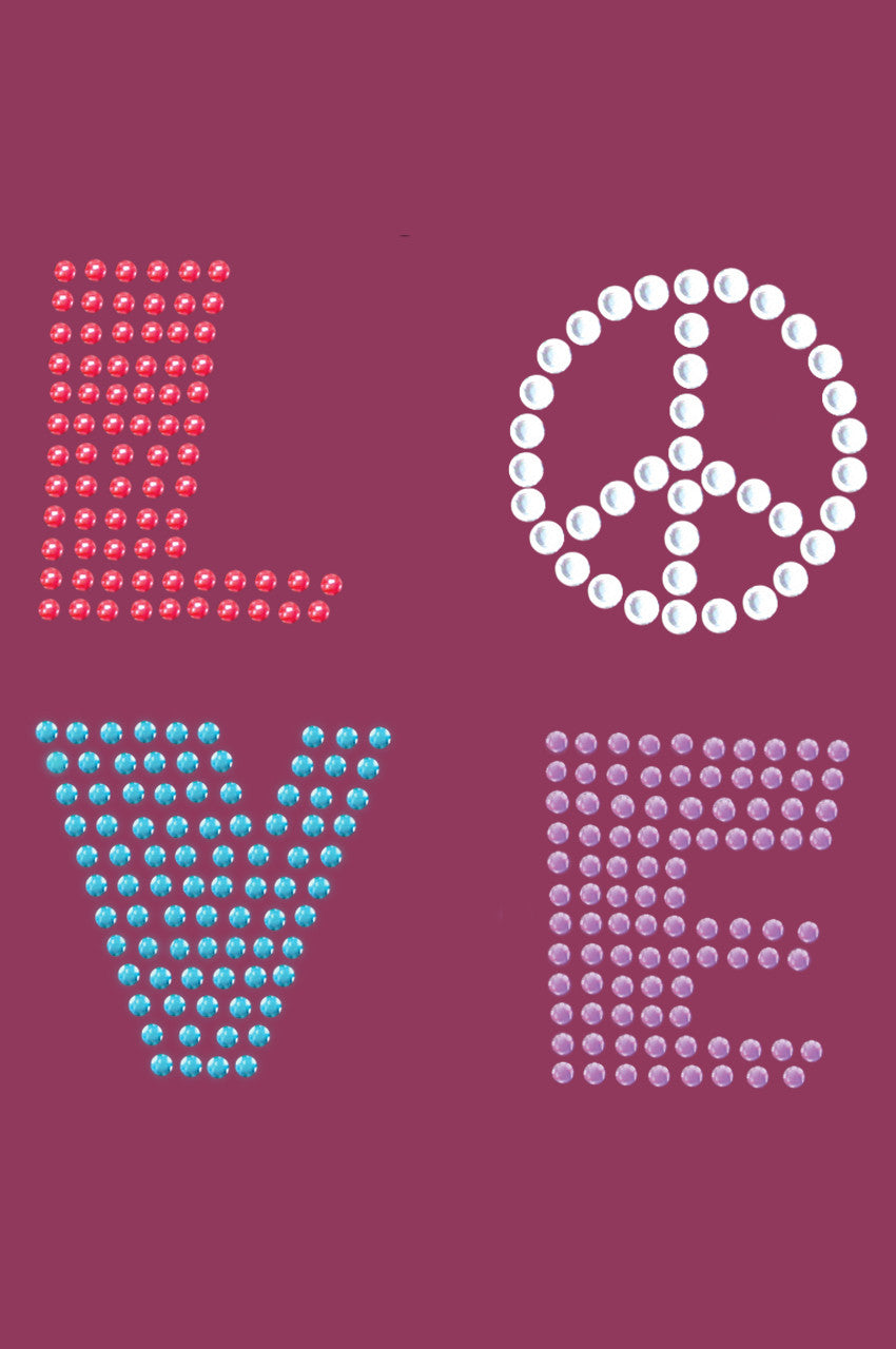 Love with Peace Sign - Bandanna