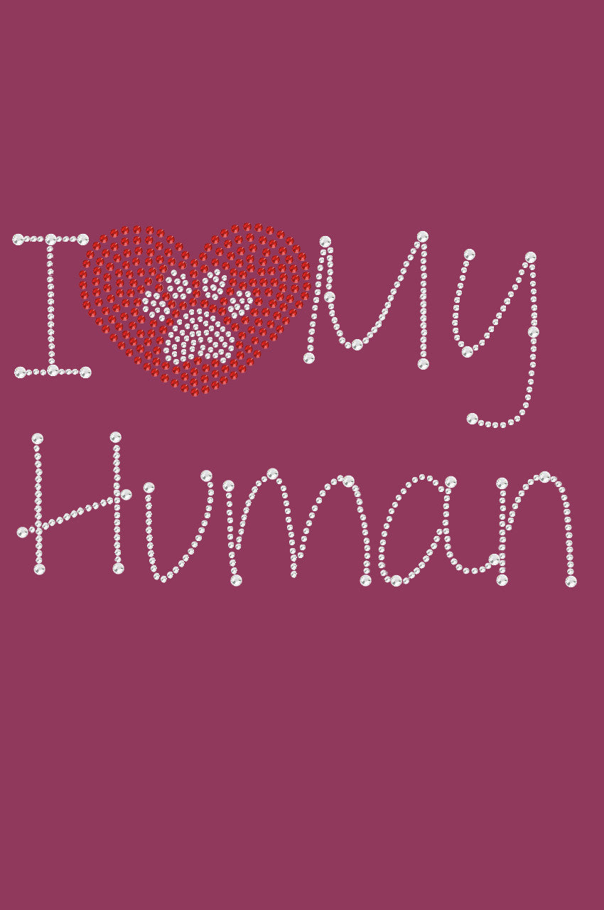 I Love My Human - bandana