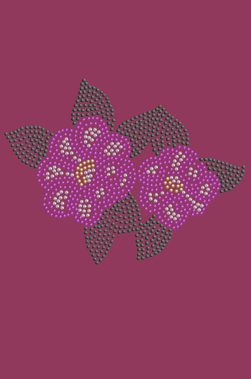 Magenta Flowers - Bandanna