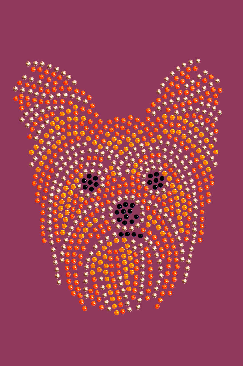 Yorkie Face 2 - bandana