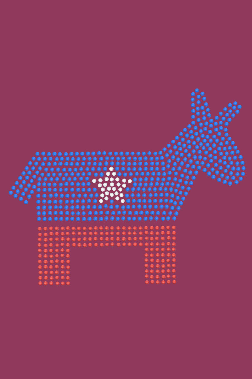 Patriotic Donkey - Bandanna