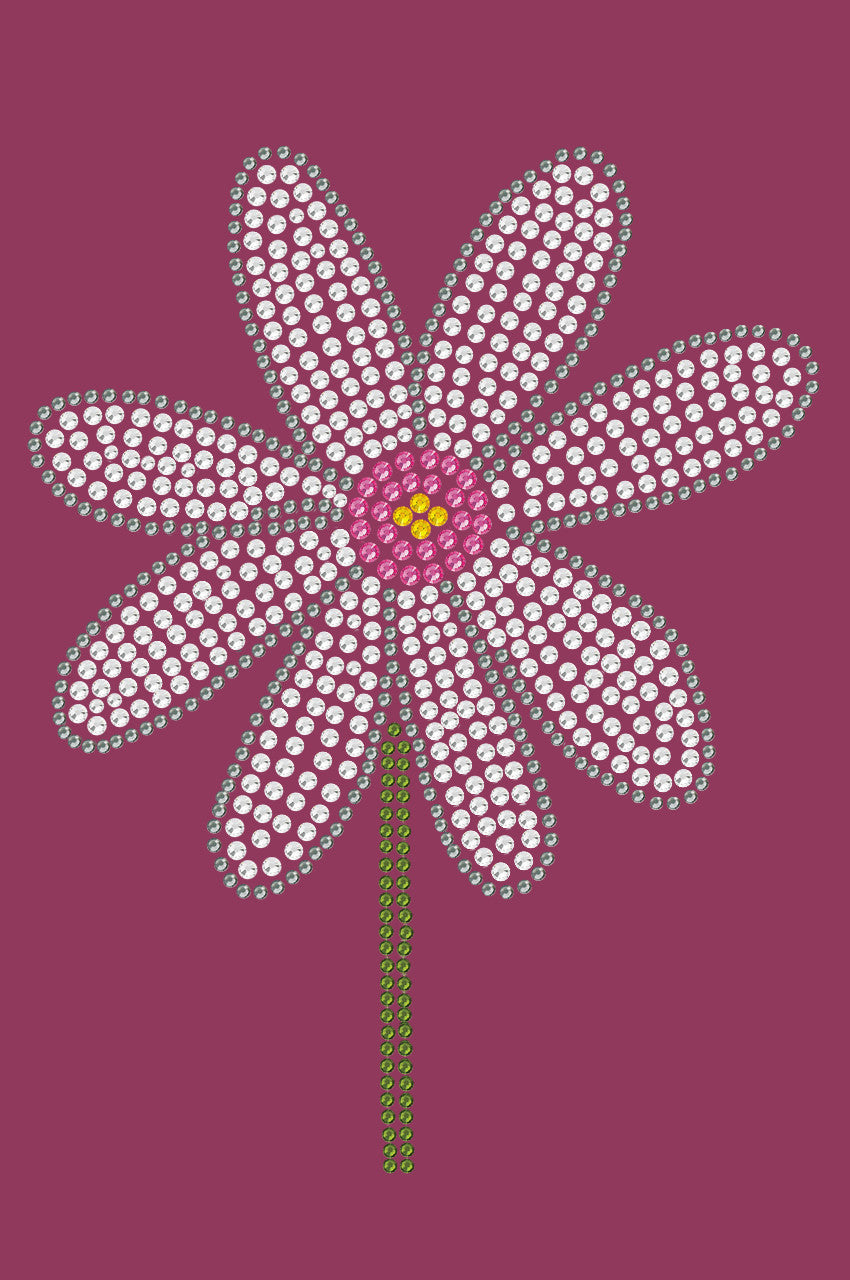 Daisy with Pink Center - Bandanna