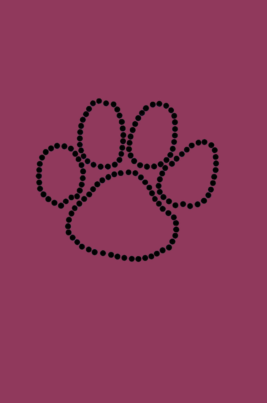 Paw (Black Nailheads) bandana