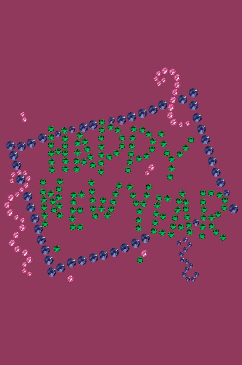 Happy New Year Confetti - Bandanna