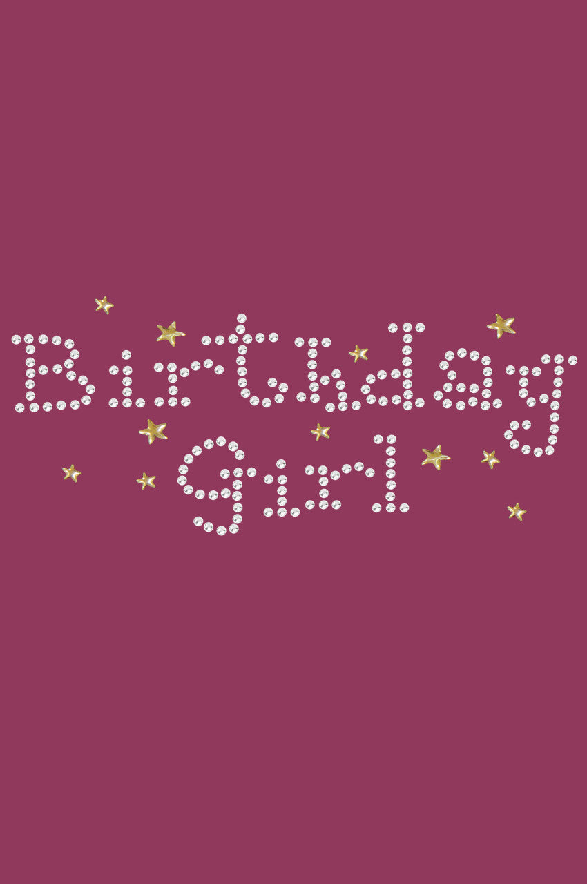 Birthday Girl with Stars - Bandana