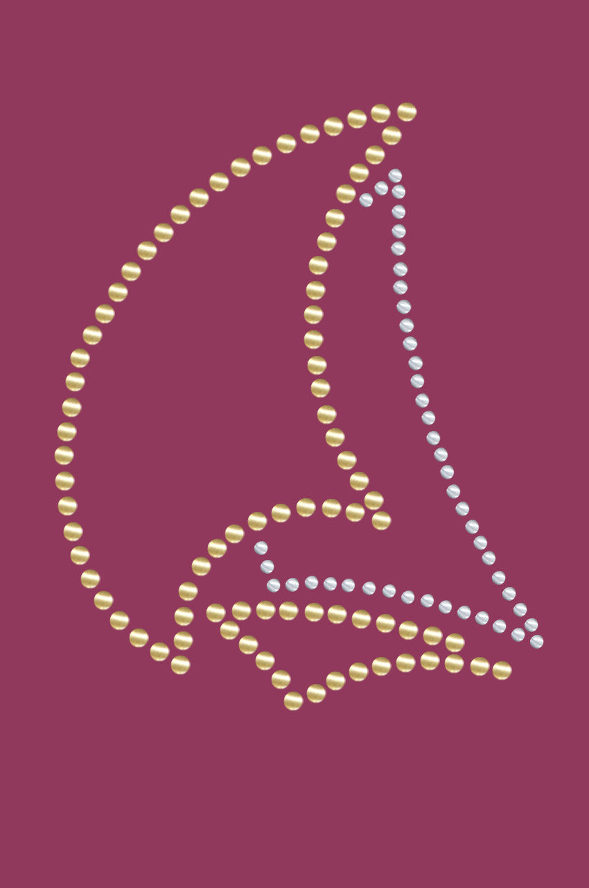 Sailboat (Small - Nailhead) - Bandanna