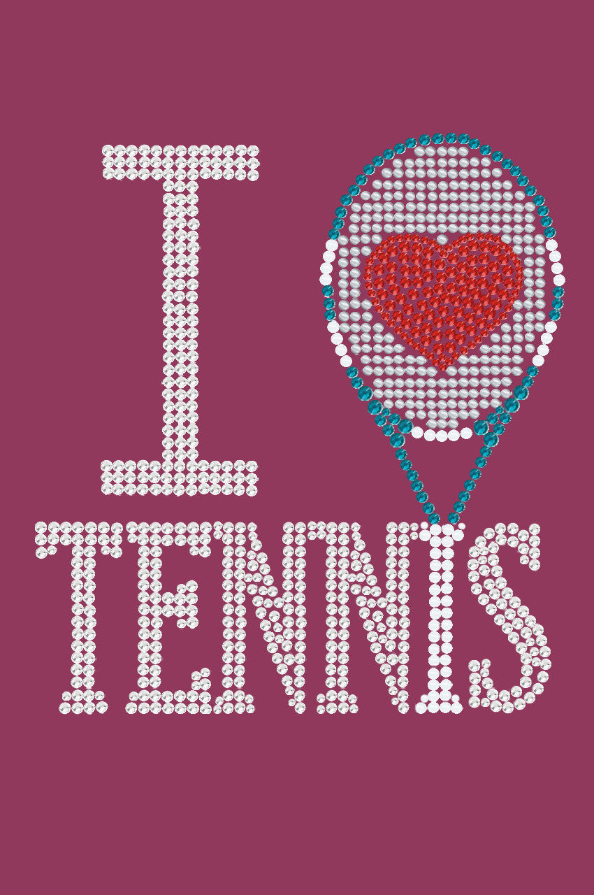 I Love Tennis - Bandana