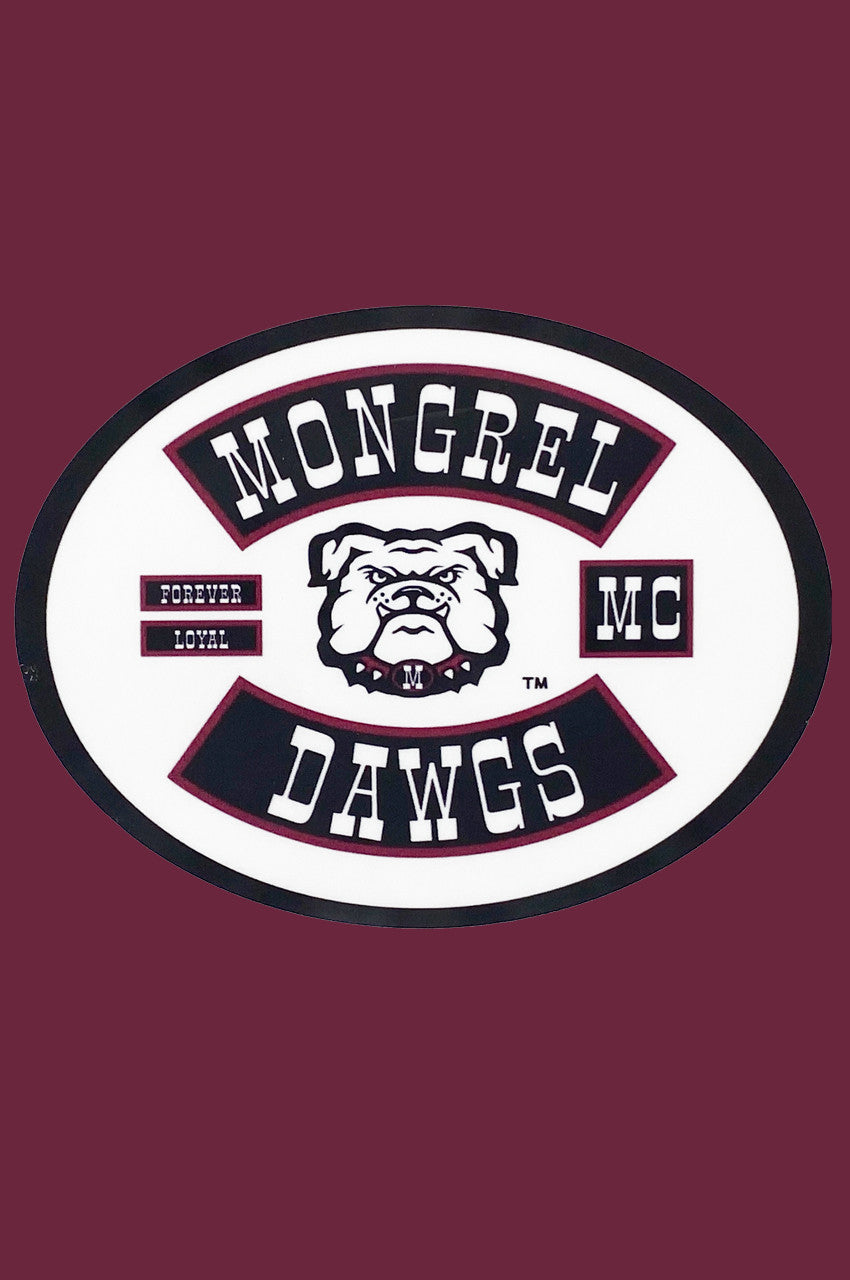 Mongrel Dawgs MC Logo Bandana