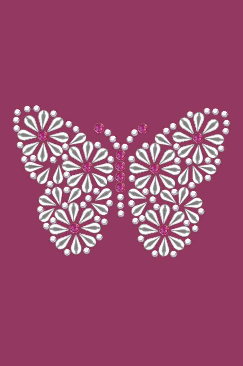 Silver Nailhead Butterfly - Bandannas