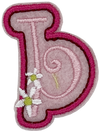 Curly Pink B - Patch