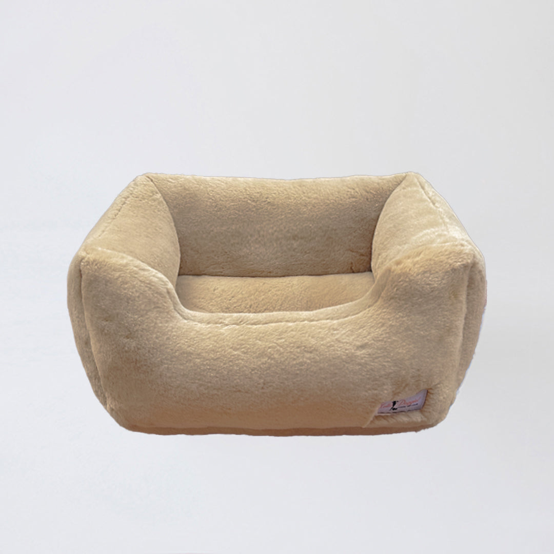 Hello Doggie Baby Faux Fur Ultra-Plush Dog Bed