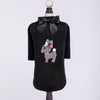 Hello Doggie Baby Deer (black) Dog Shirt