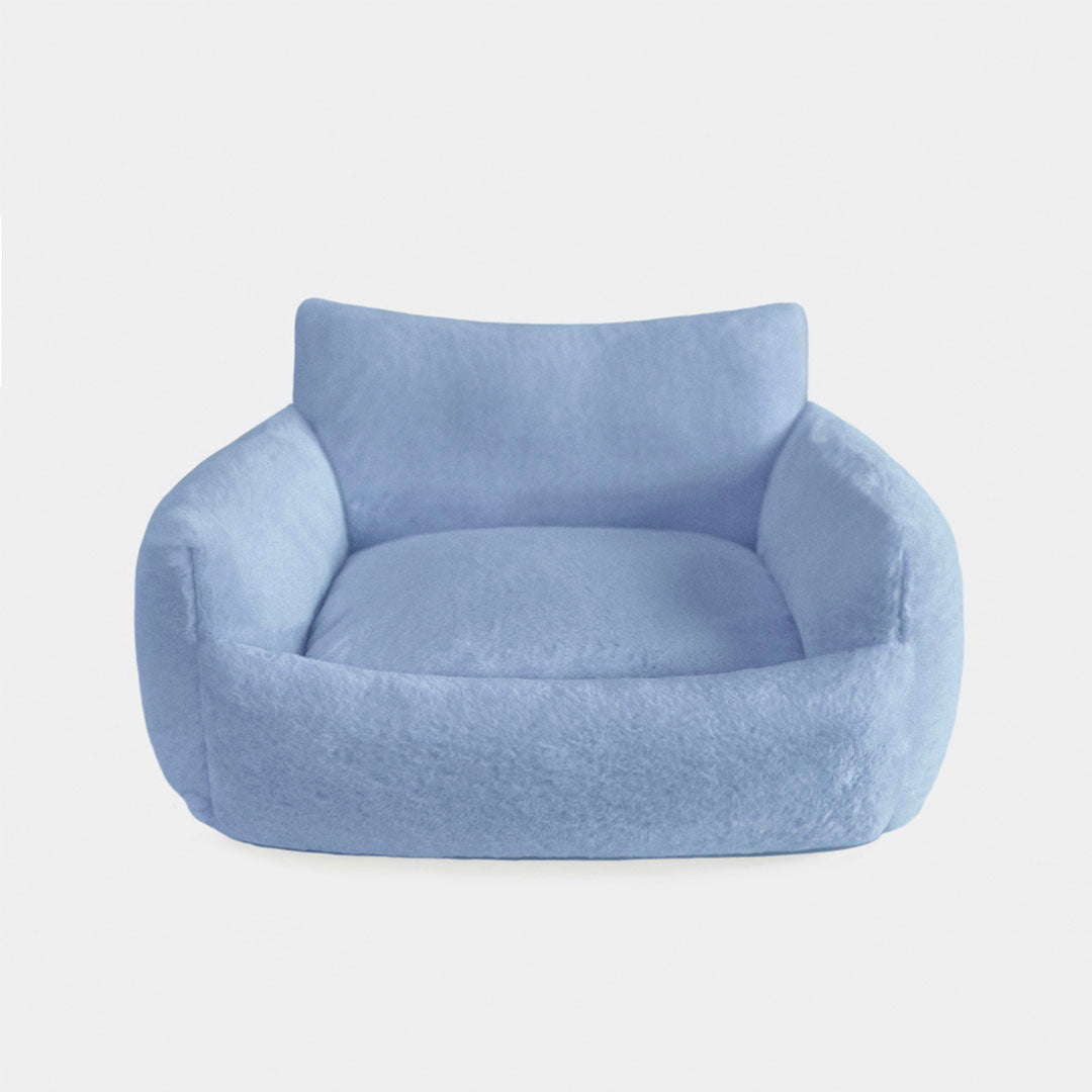 Hello Doggie Baby Sofa Faux Fur Ultra-Plush Dog Bed