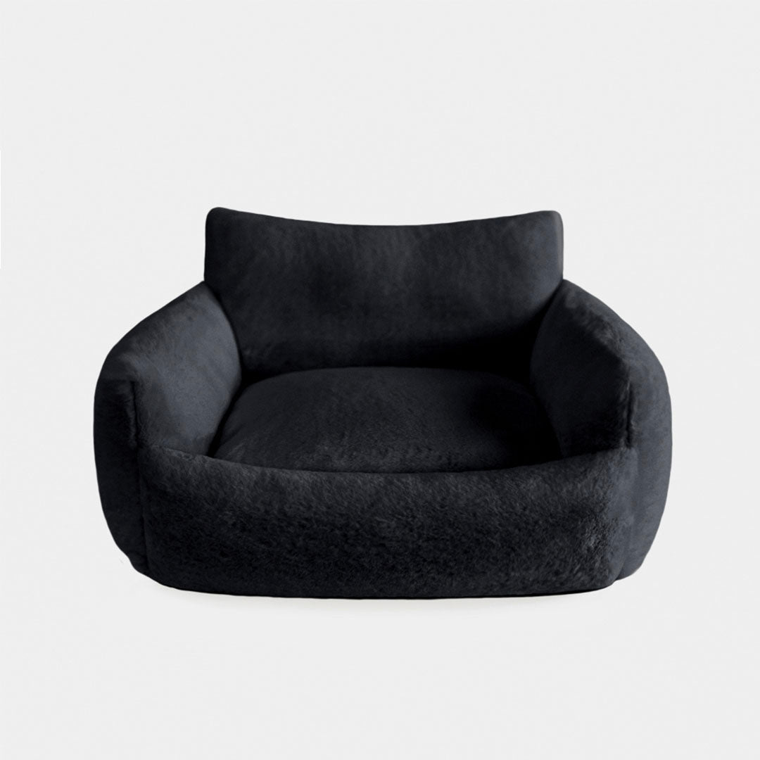 Hello Doggie Baby Sofa Faux Fur Ultra-Plush Dog Bed