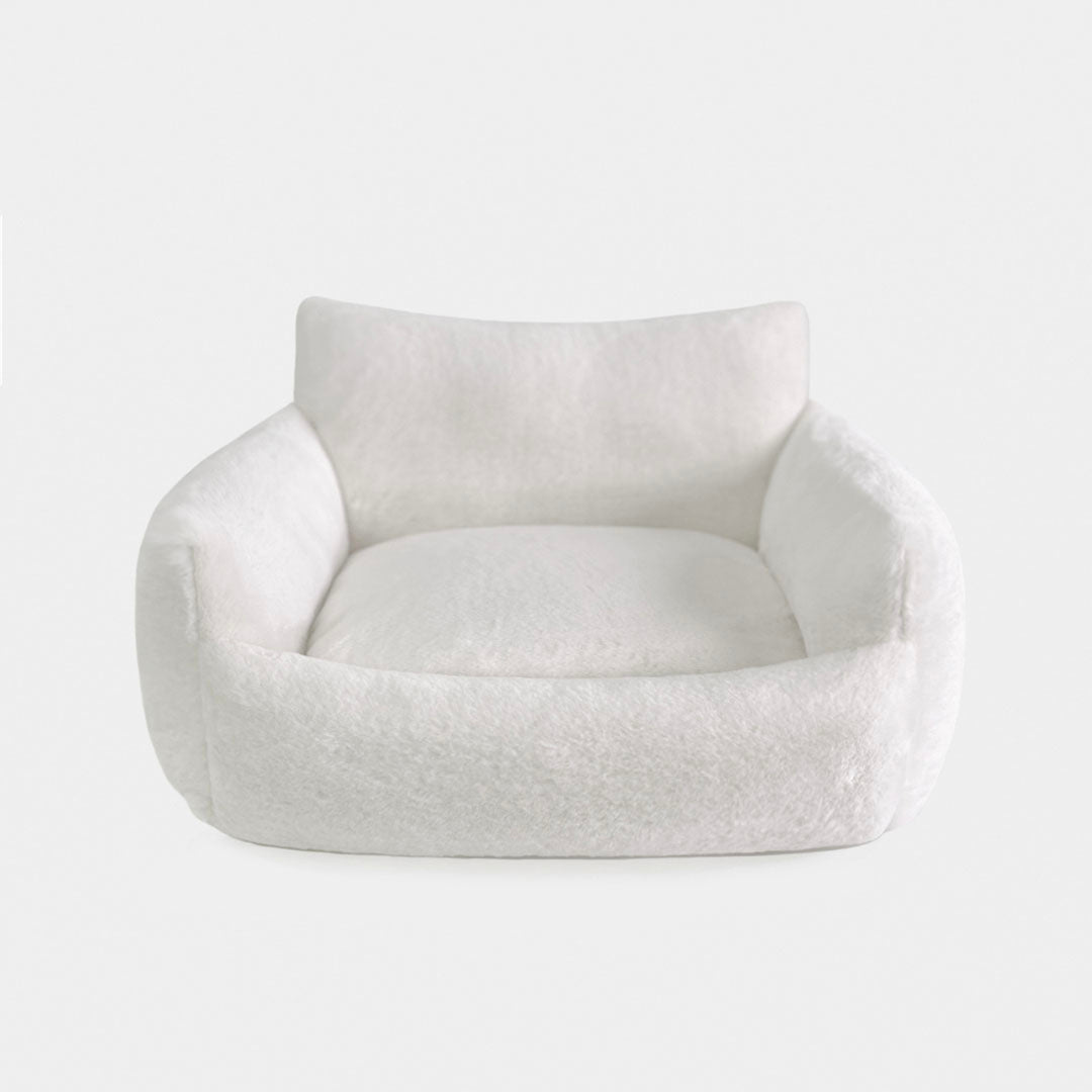 Hello Doggie Baby Sofa Faux Fur Ultra-Plush Dog Bed