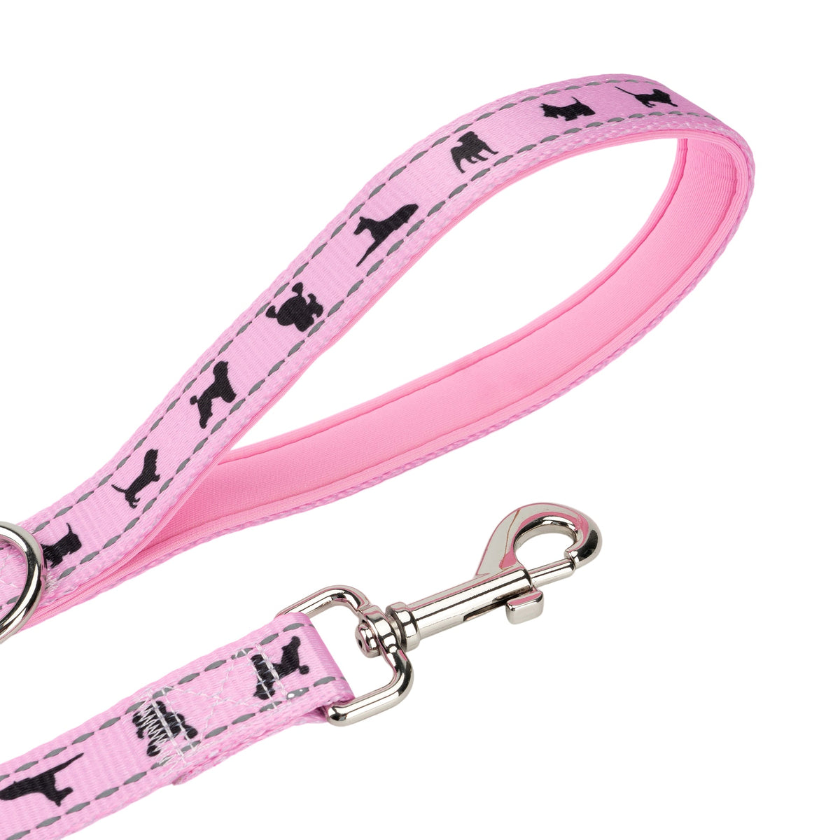 EcoBark baby pink dog leash