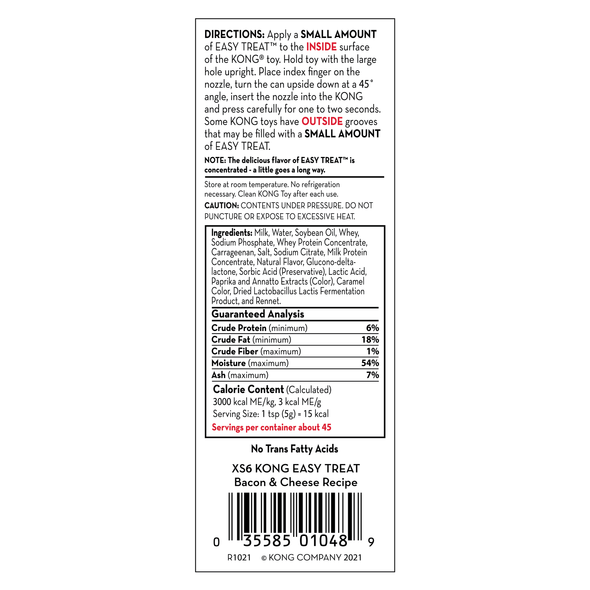 Kong Easy Treat (8oz) - HT Animal Supply