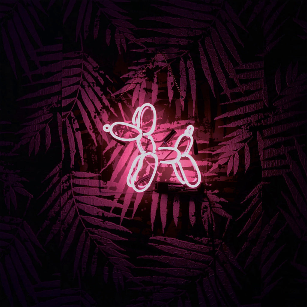 Balloon Dog Real Glass Neon Sign