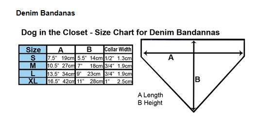 Easter Denim Bandana