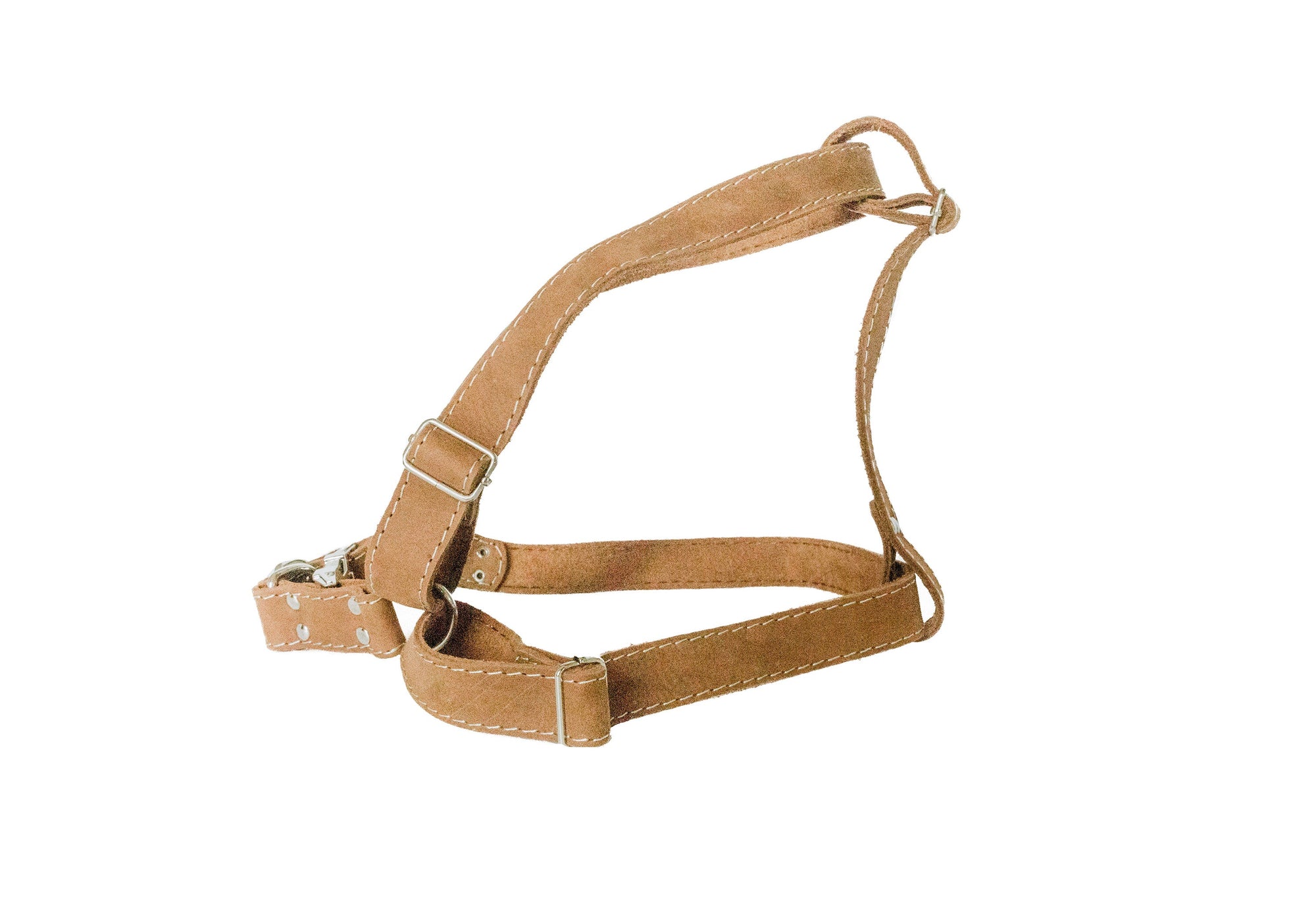 Euro-Dog Step-In Leather Dog Harness