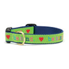 Up Country Be Kind Cast Brass Dog Collar