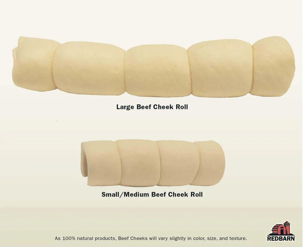 Red Barn Beef Cheek Roll Dog Treat - HT Animal Supply