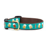 Up Country Beer Cast Brass Dog Collar