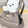 Dog Pouch Carrier - Beige