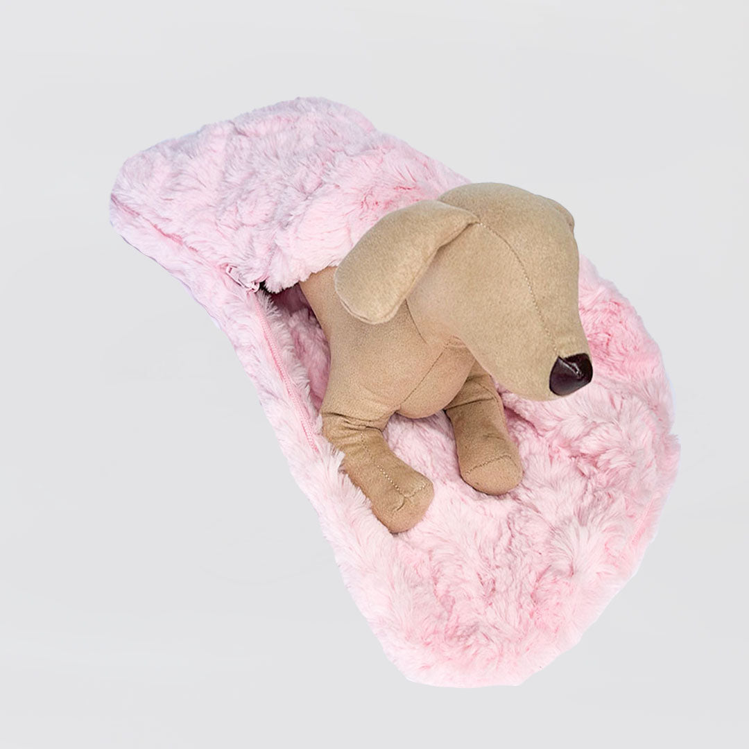 Hello Doggie Bella Baby Pink Dog Sleeping Bag