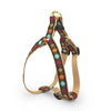 Up Country Bella Floral Dog Cast Brass Dog Harness