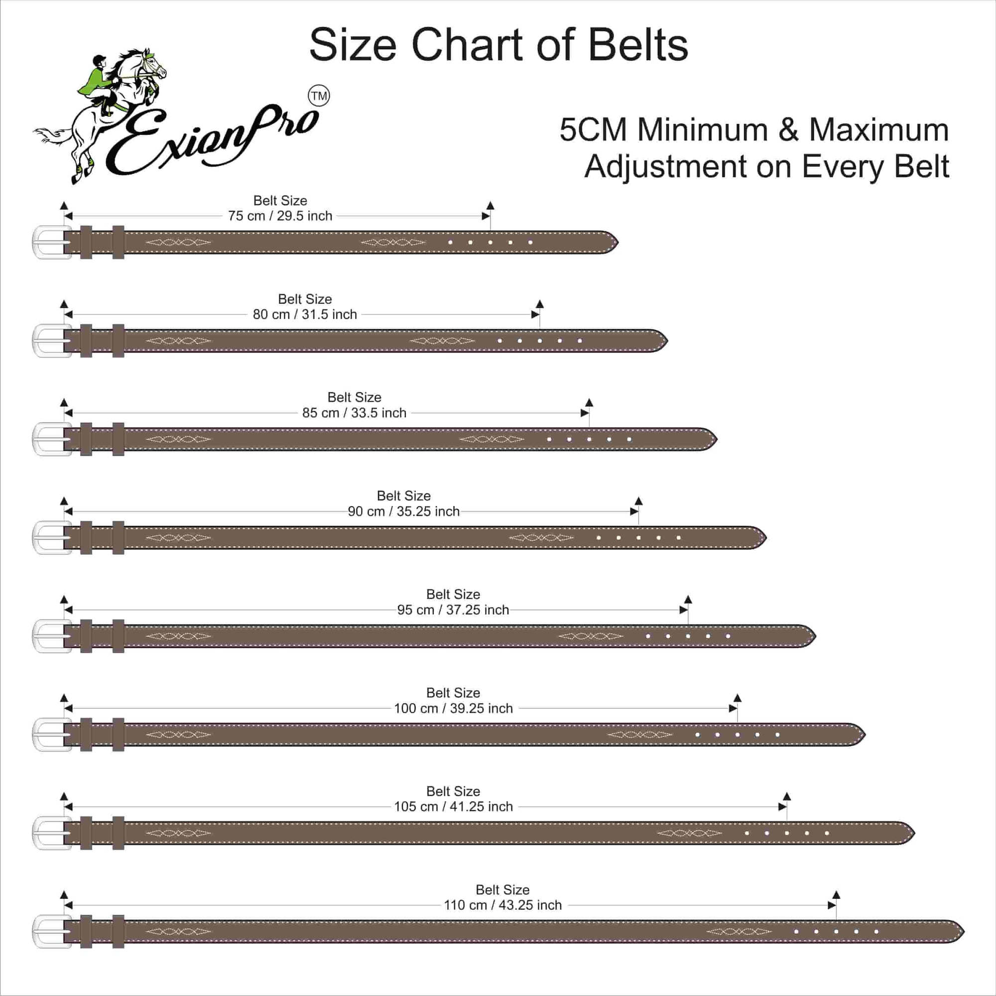 ExionPro Double Snaffle Belt - HT Animal Supply