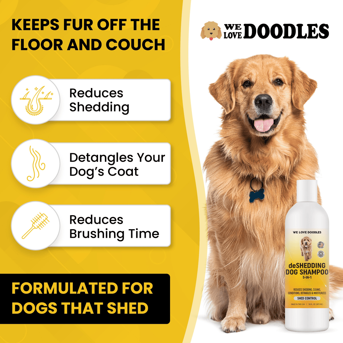 Deshedding Dog Shampoo