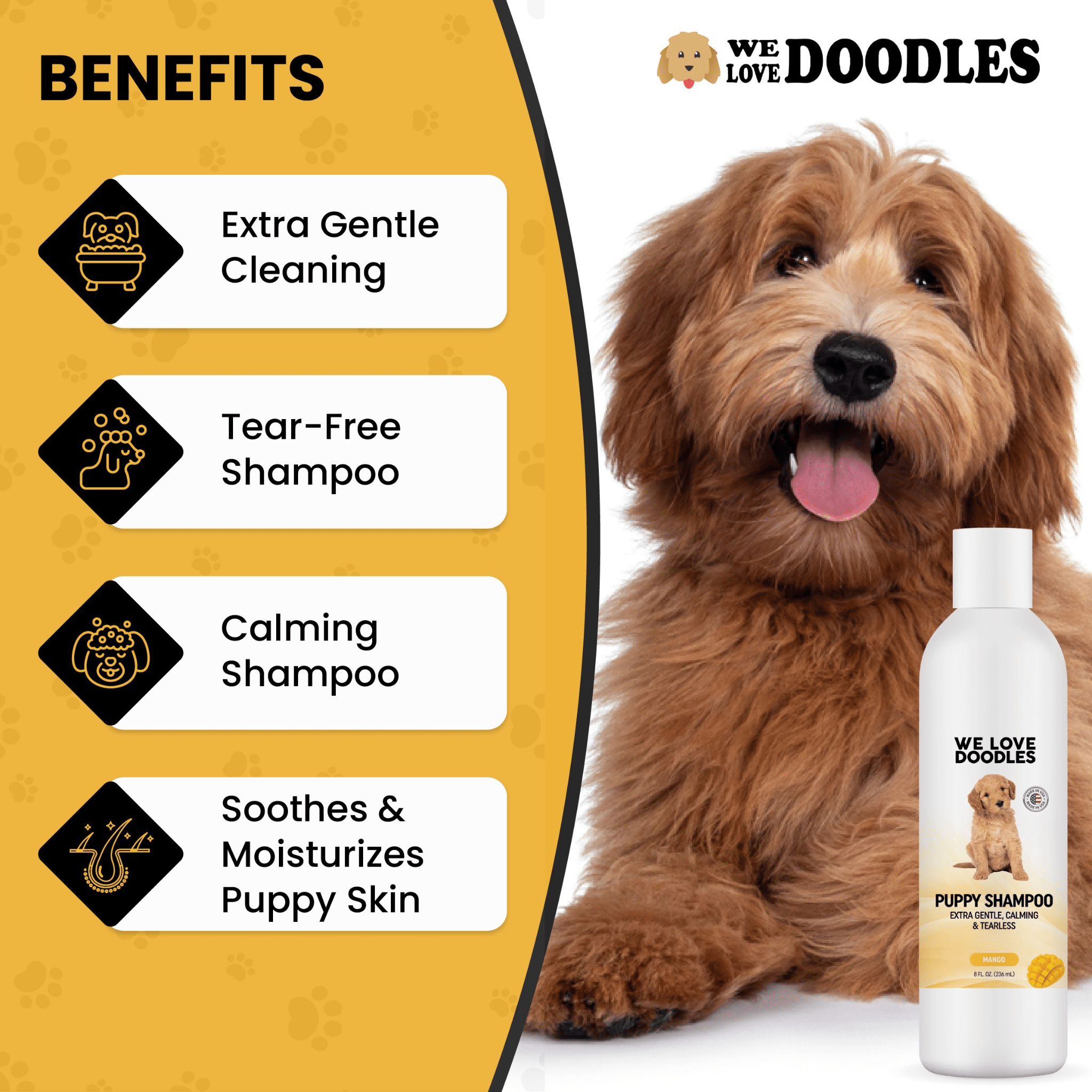 Puppy Shampoo Mango Scent