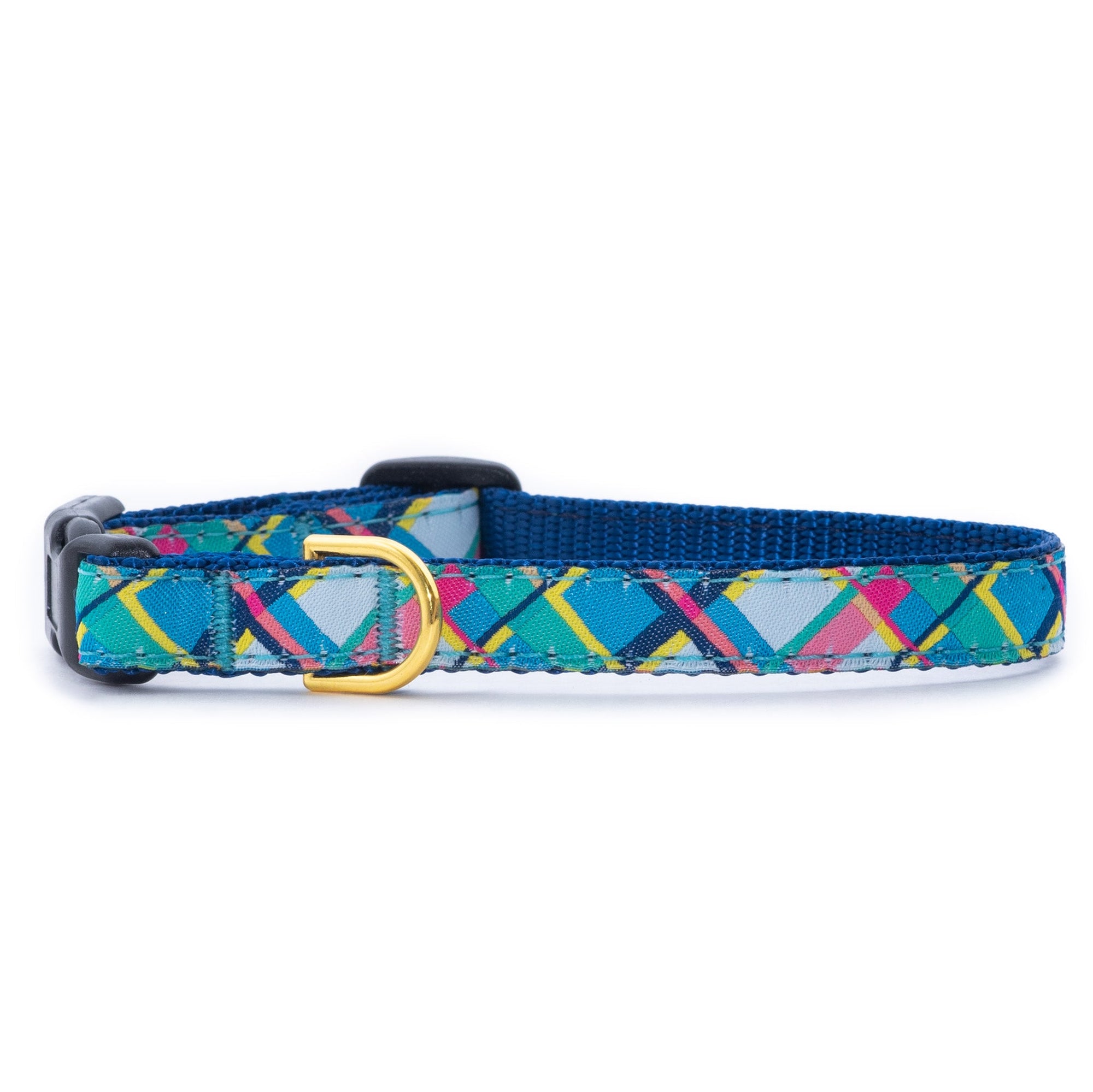 Up Country Best in Plaid Small Breed Dog Collar