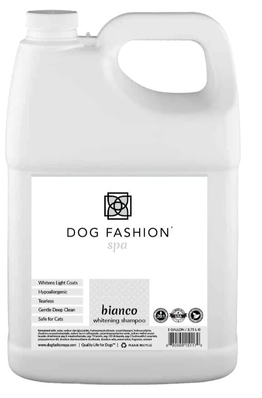 Bianco Whitening Shampoo Gallon by Dog Fashion Spa