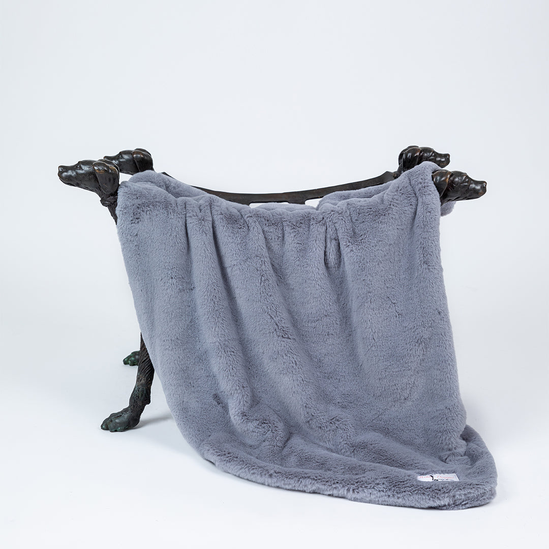Hello Doggie Big Baby Faux Fur Alloy Dog Blanket
