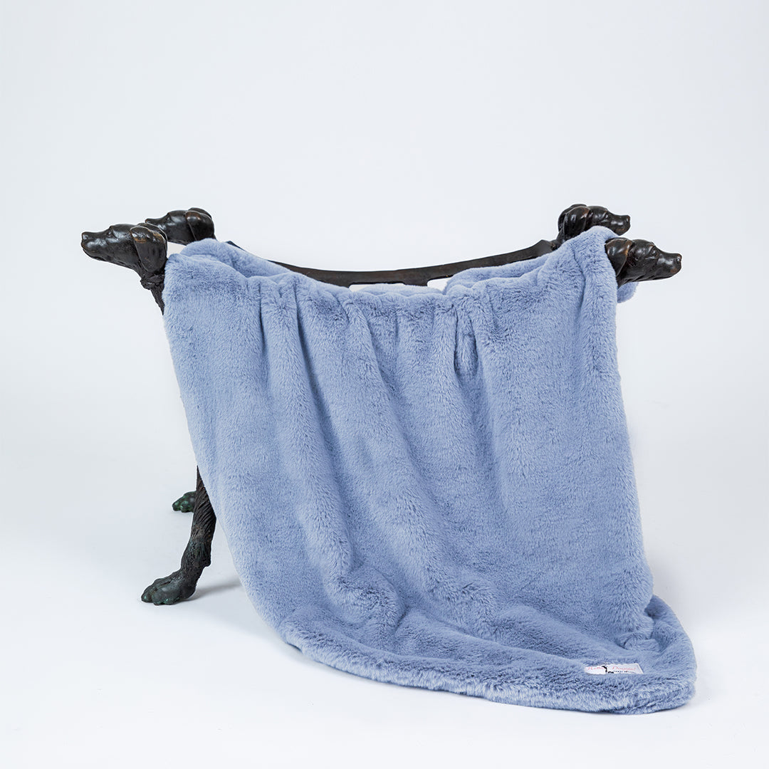 Hello Doggie Big Baby Faux Fur Truffle Dog Blanket