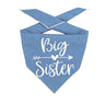 Big Sister Dog Bandana in Denim