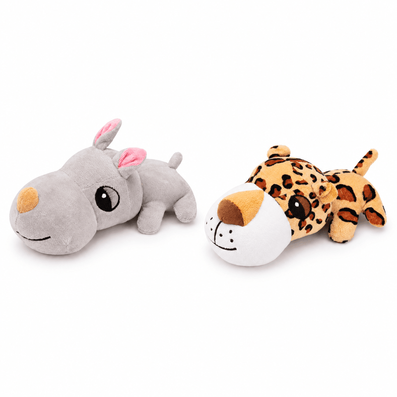 Dogline 7-Inch Big Head Mini Dog Toy