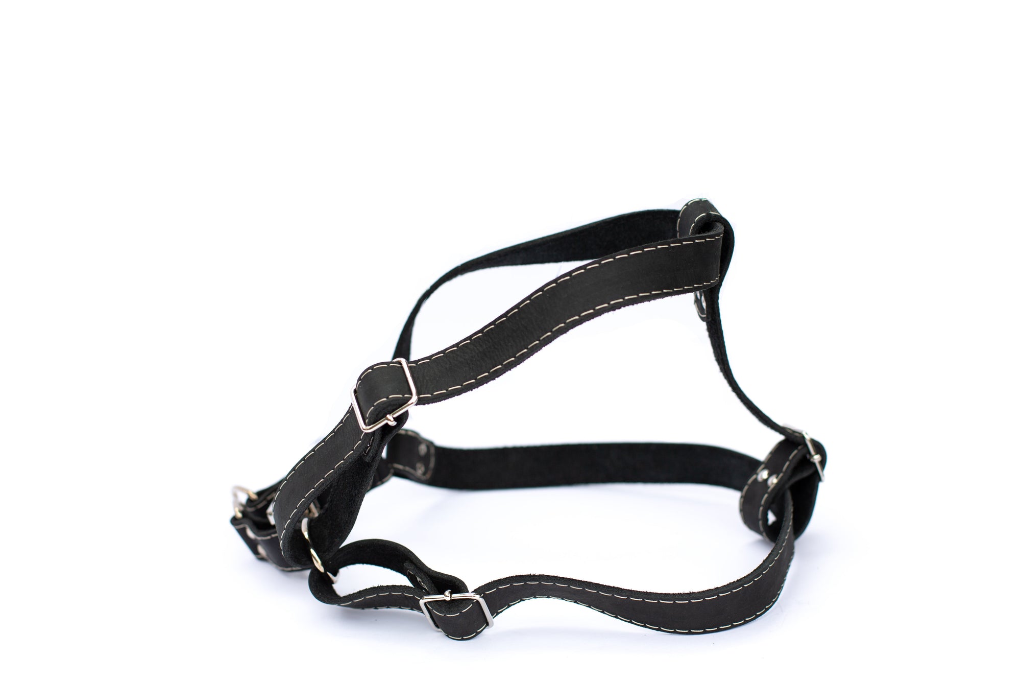 Euro-Dog Step-In Leather Dog Harness