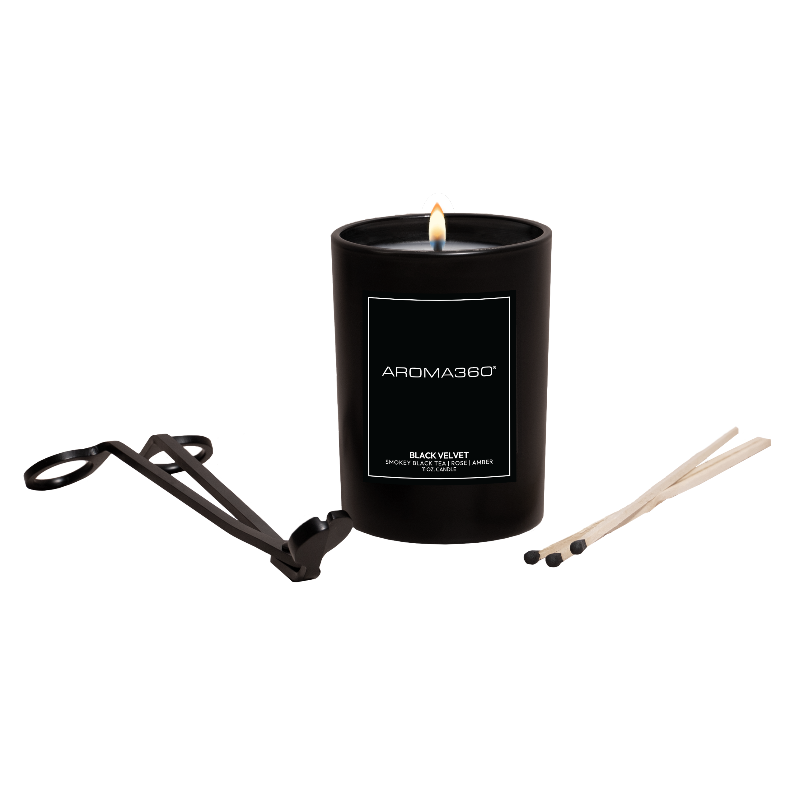 Black Velvet Single-Wick Candle