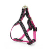 Up Country Black and White Dot Small Breed Dog Harness Made in USA