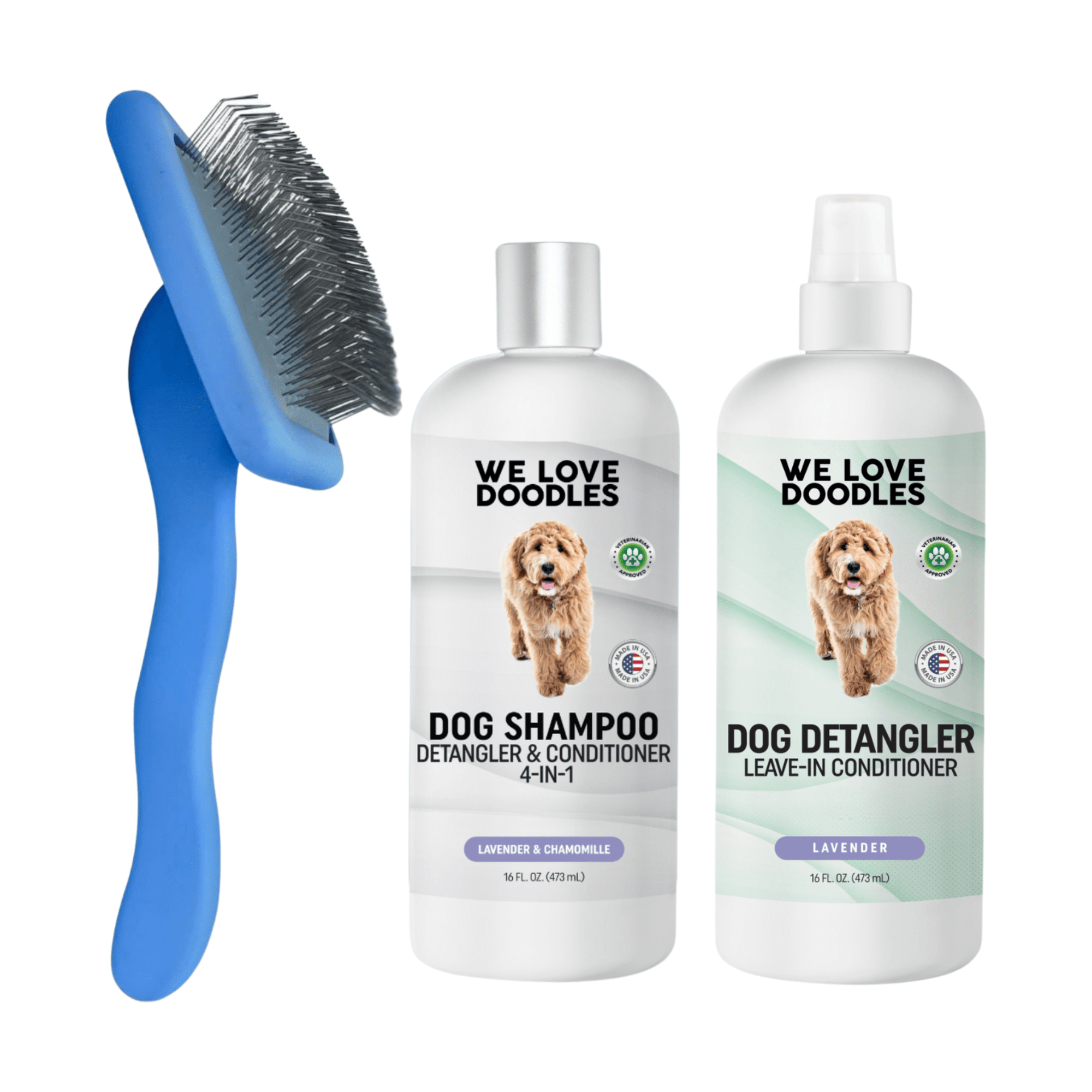Home Dog Grooming Starter Pack Clean, Soft, Tangle-Free Coats at Home