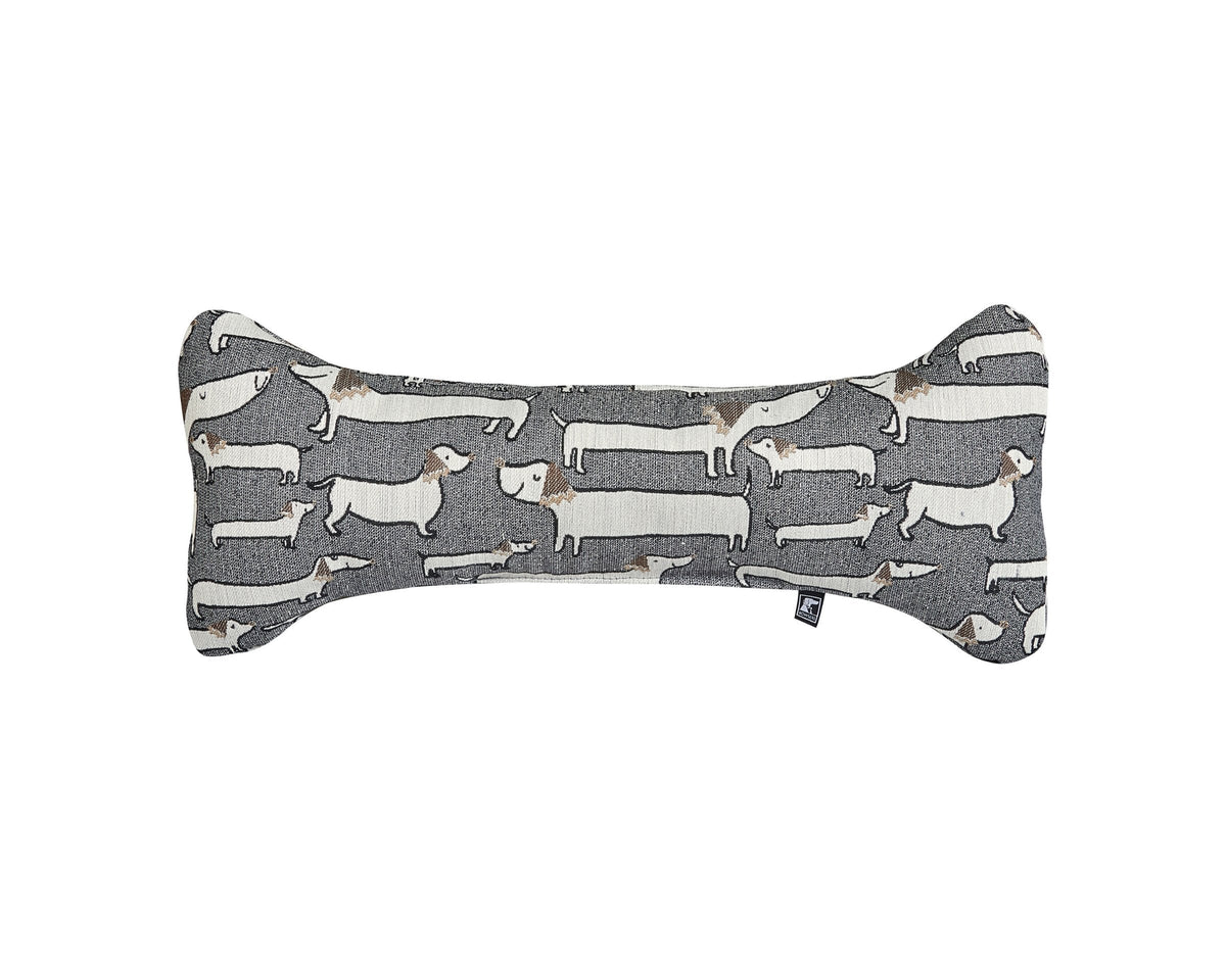 Bowsers Bumper Bone Dog Pillow - Plush Headrest & Security Bumper