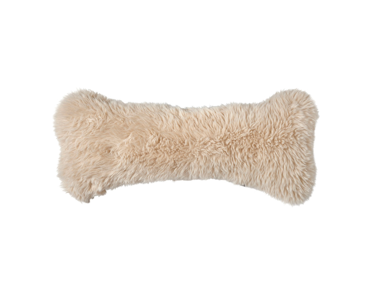 Bowsers Bumper Bone Dog Pillow - Plush Headrest & Security Bumper