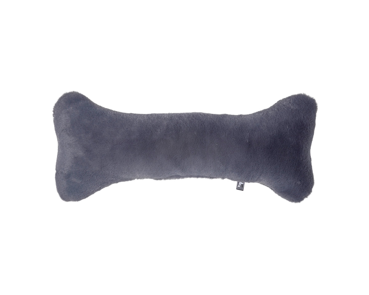 Bowsers Bumper Bone Dog Pillow - Plush Headrest & Security Bumper